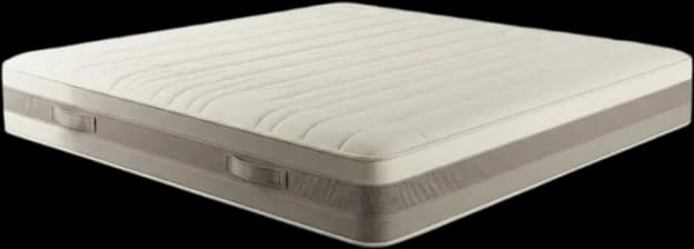 Matelas nu épais, vu de trois quarts