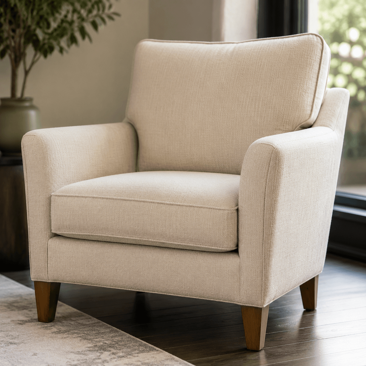 Fauteuil sauvé après nettoyage professionnel