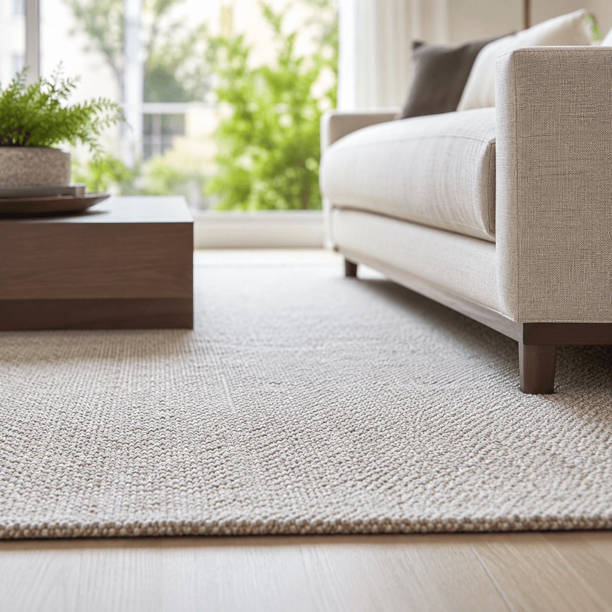 Tapis retrouvant un état comme neuf après nettoyage